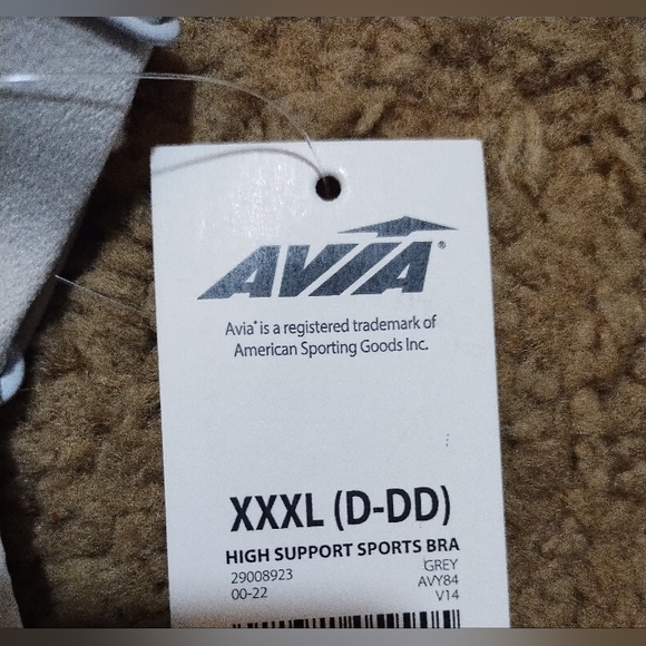 NWT Avia sports bra, size XXXL - Picture 3 of 3